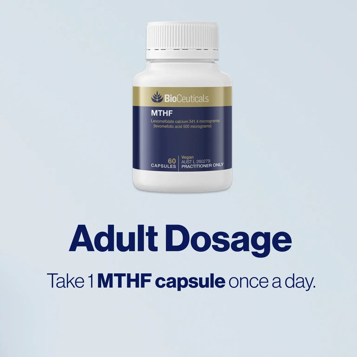 Bioceuticals - MTHF activated folate (methyl folate)