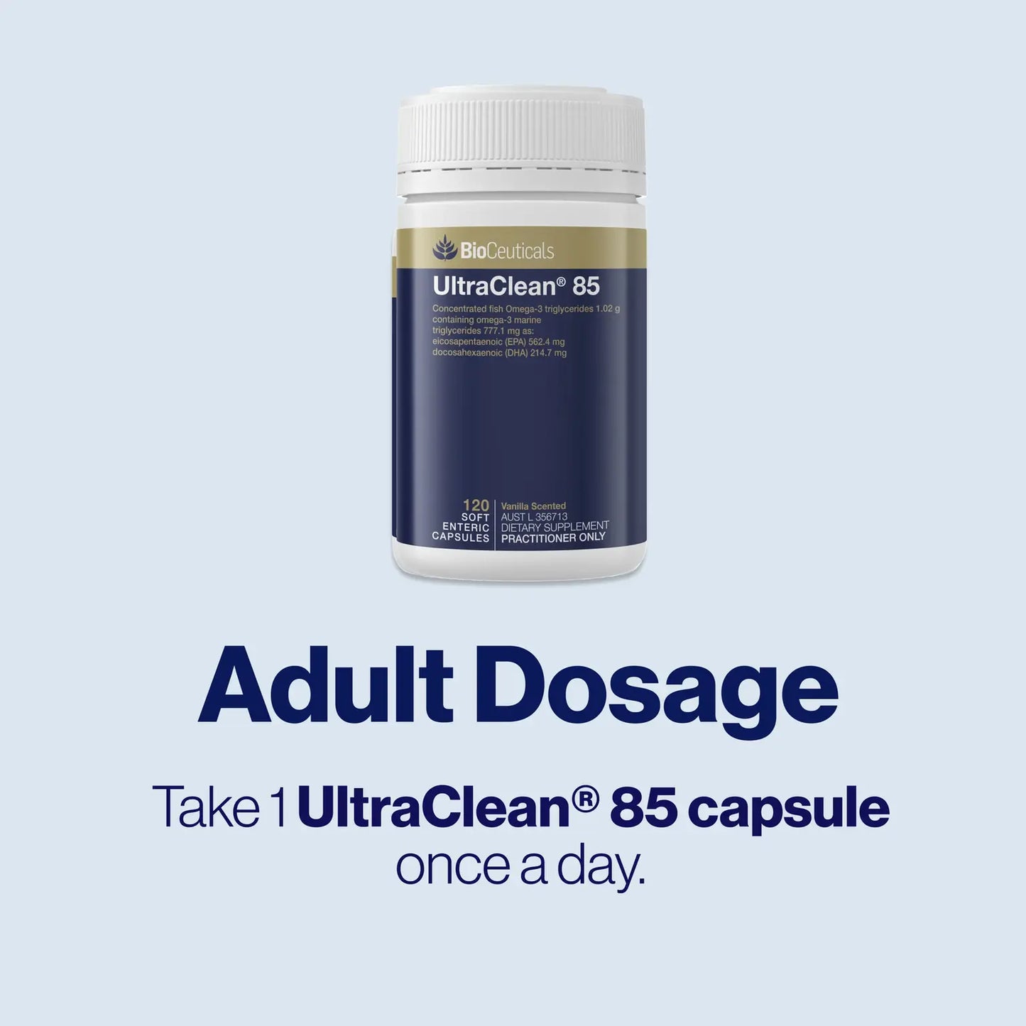 Bioceuticals UltraClean85 - Brain health, mood balance and anti-inflammatory