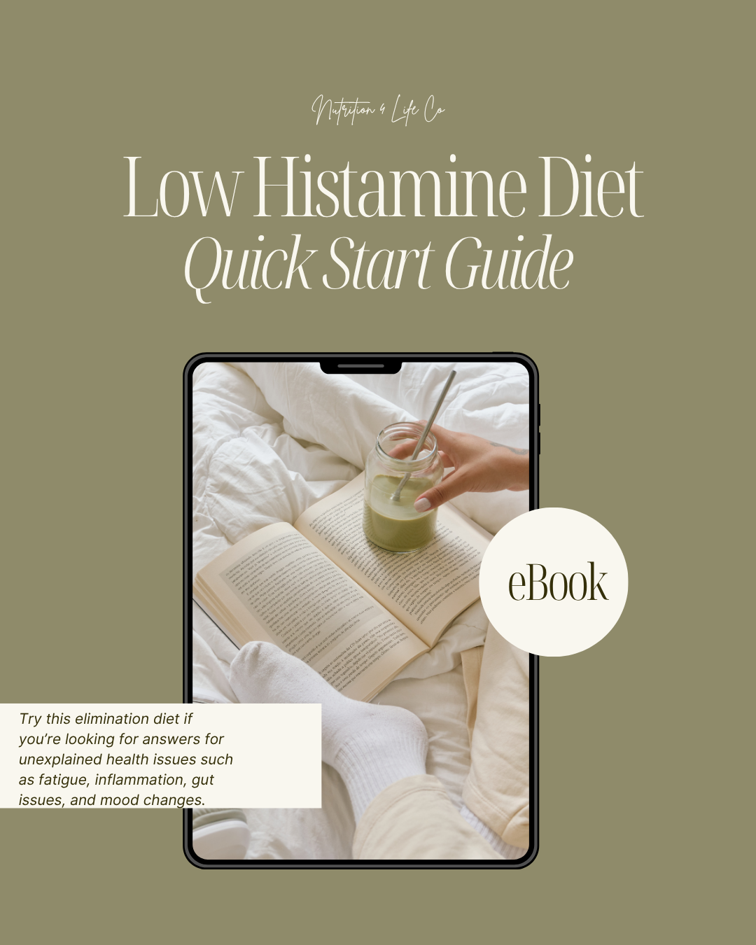 Low Histamine Diet Guidelines - eBook