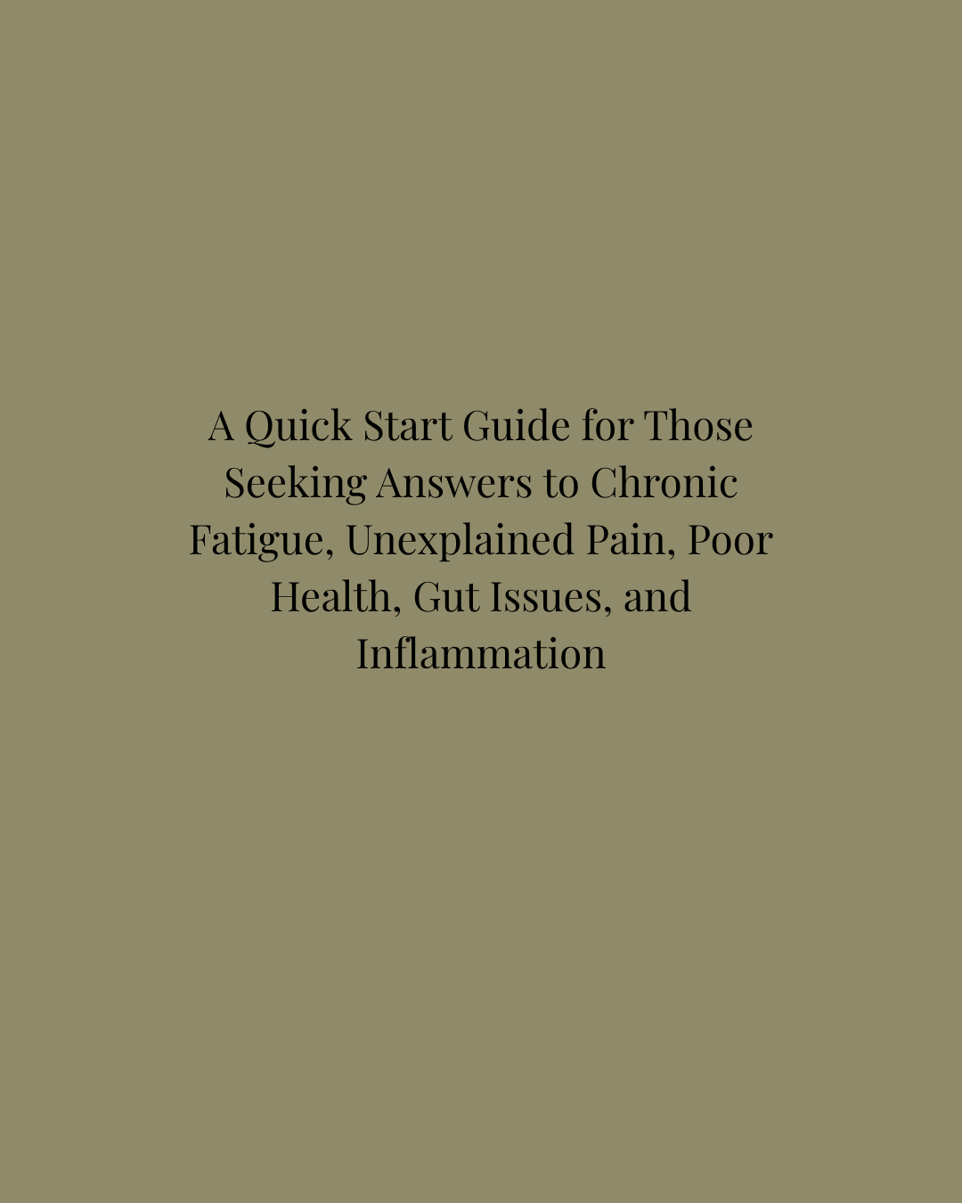 Low Histamine Diet Guidelines - eBook